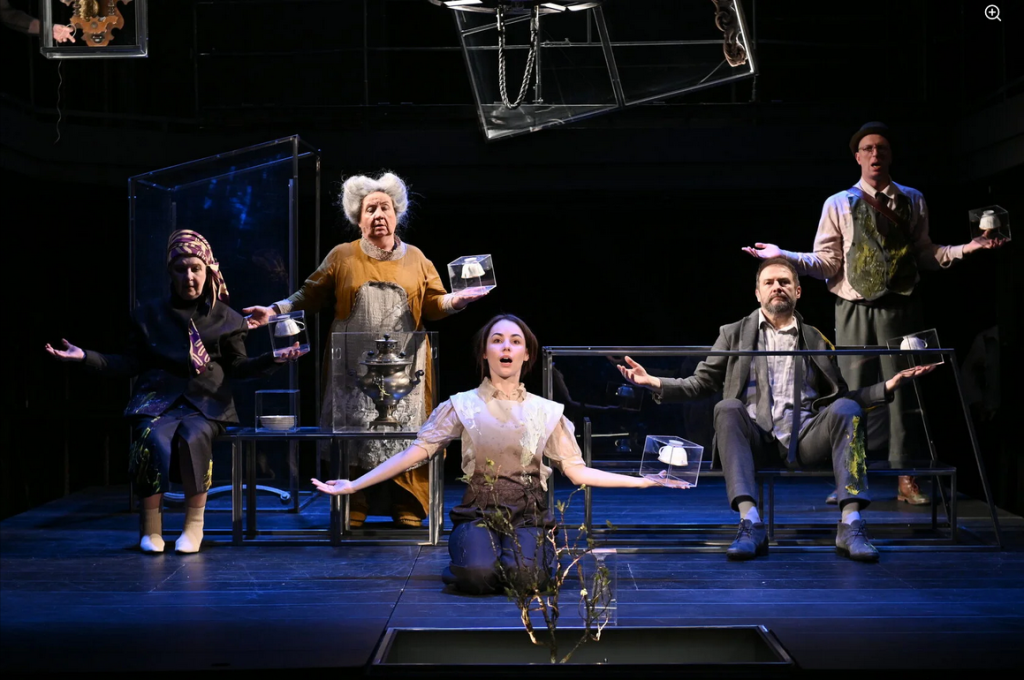 Сцена из спектакля «Дядя Ваня». Источник: mironov-theatre.ru. Правообладатель: Санкт-Петербургский театр имени Андрея Миронова.