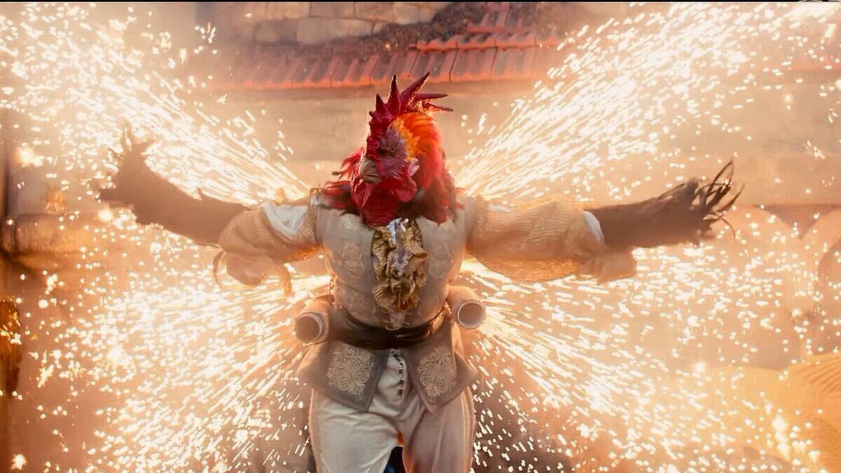 Кадр из фильма "Бременские музыканты" 