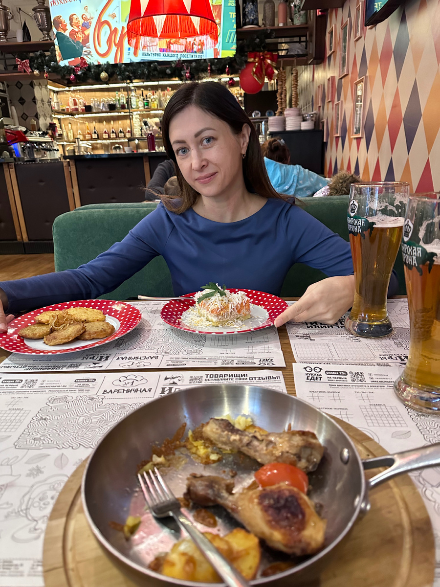 После Елки в Вареничной:)