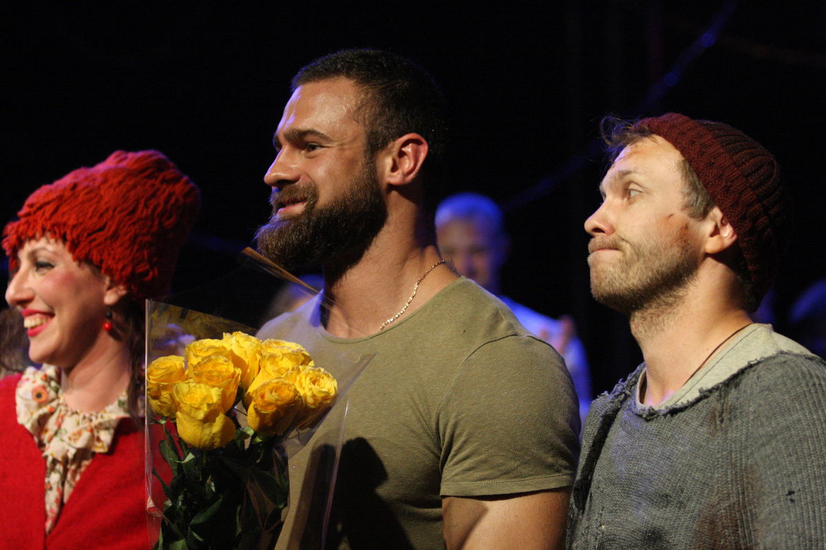 Слева направо: Софья Ефимова, Константин Камынин, Иван Болгов.