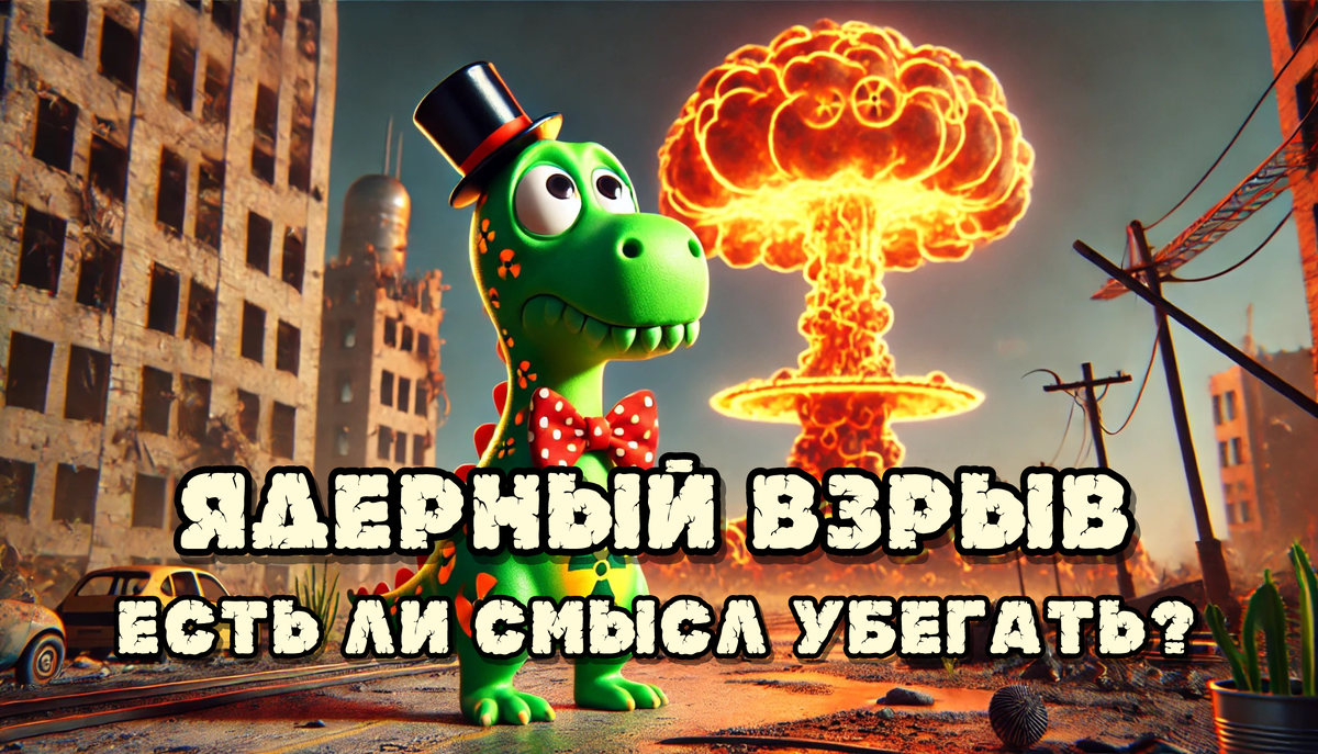 Ядерный Взрыв: Есть Ли Смысл Убегать?