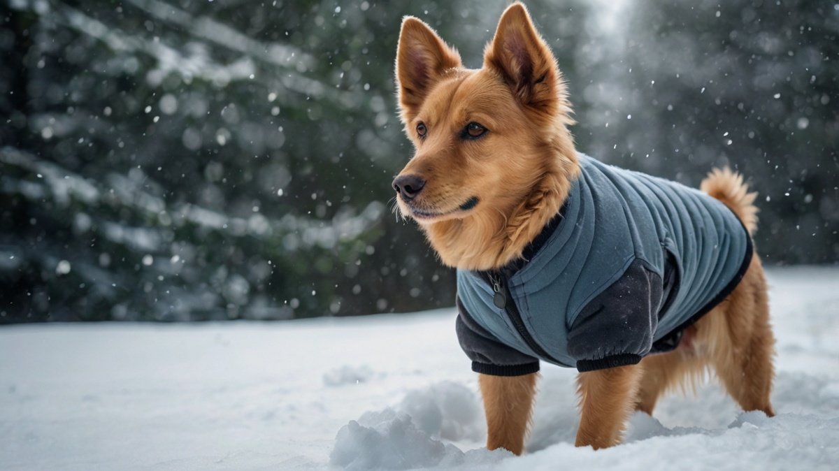 Защита шерсти во время прогулок — важный аспект зимнего ухода. Как уберечь питомца от холода и грязи, читайте в статье!