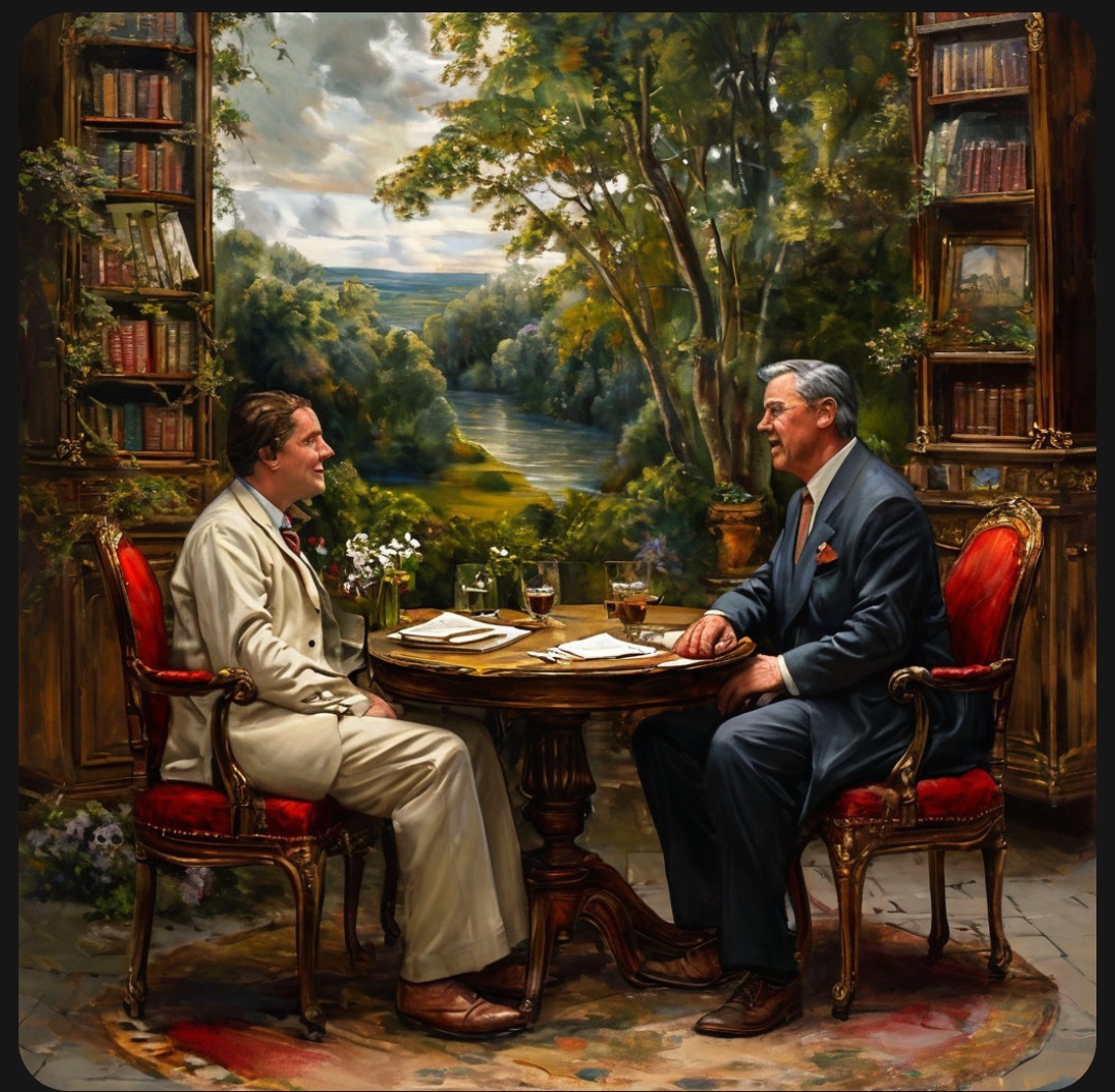 Дружеская беседа