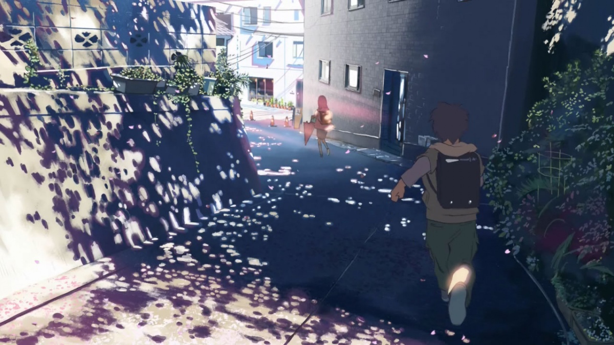 Кадр из "5 сантиметров в секунду" // Кинориум