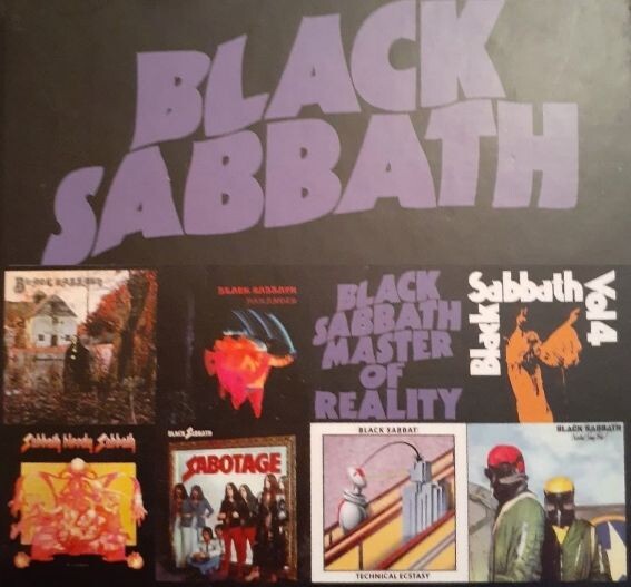 Первые восемь альбомов Black Sabbath с Оззи Осборном, 1970-1978 гг.