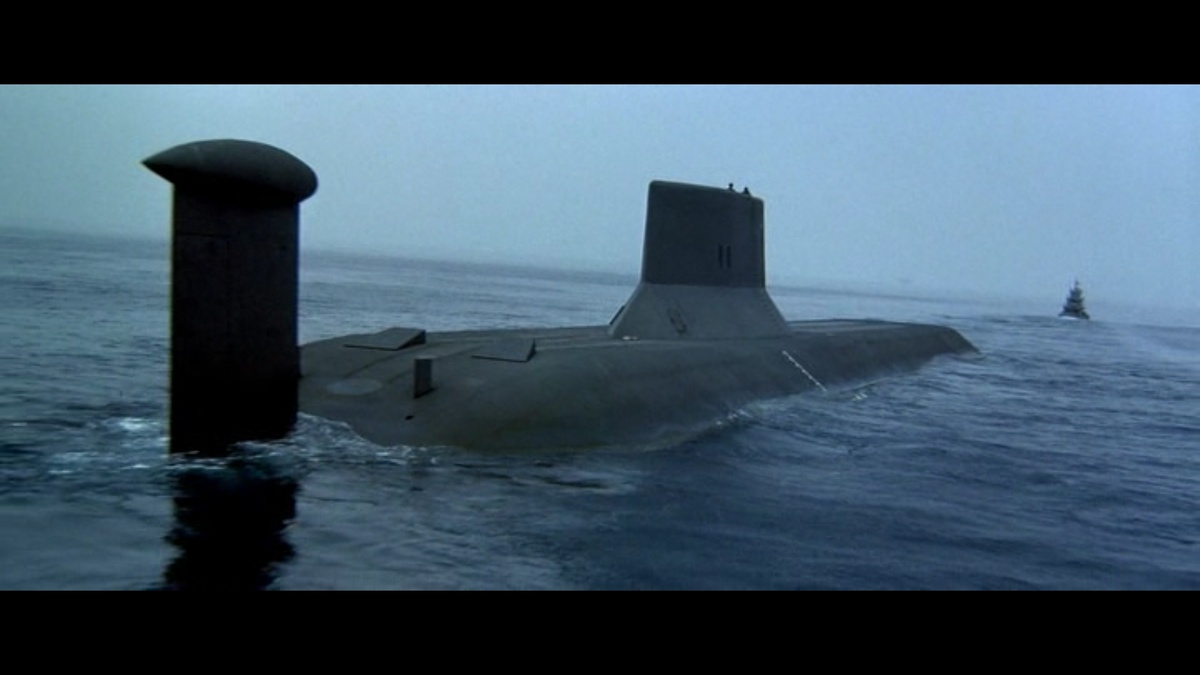 Киношная советская подводная лодка "Красный Октябрь". Кадр из фильма