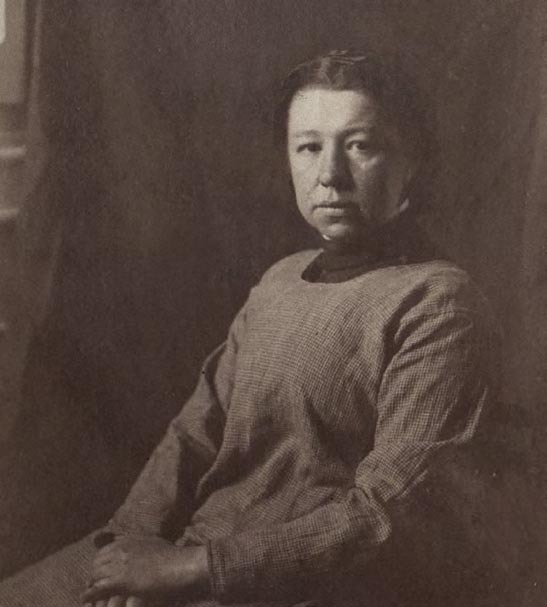 Е.Д. Поленова. 1889. Фотография. Музей-заповедник В.Д. Поленова