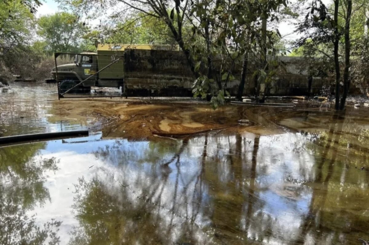    Ущерб от разлива мазута в Уссурийске в 2023 году оценили в 150 млн руб.