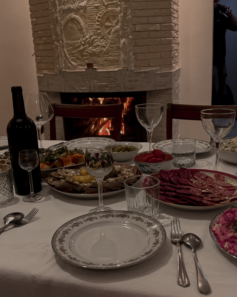 Новогодний стол