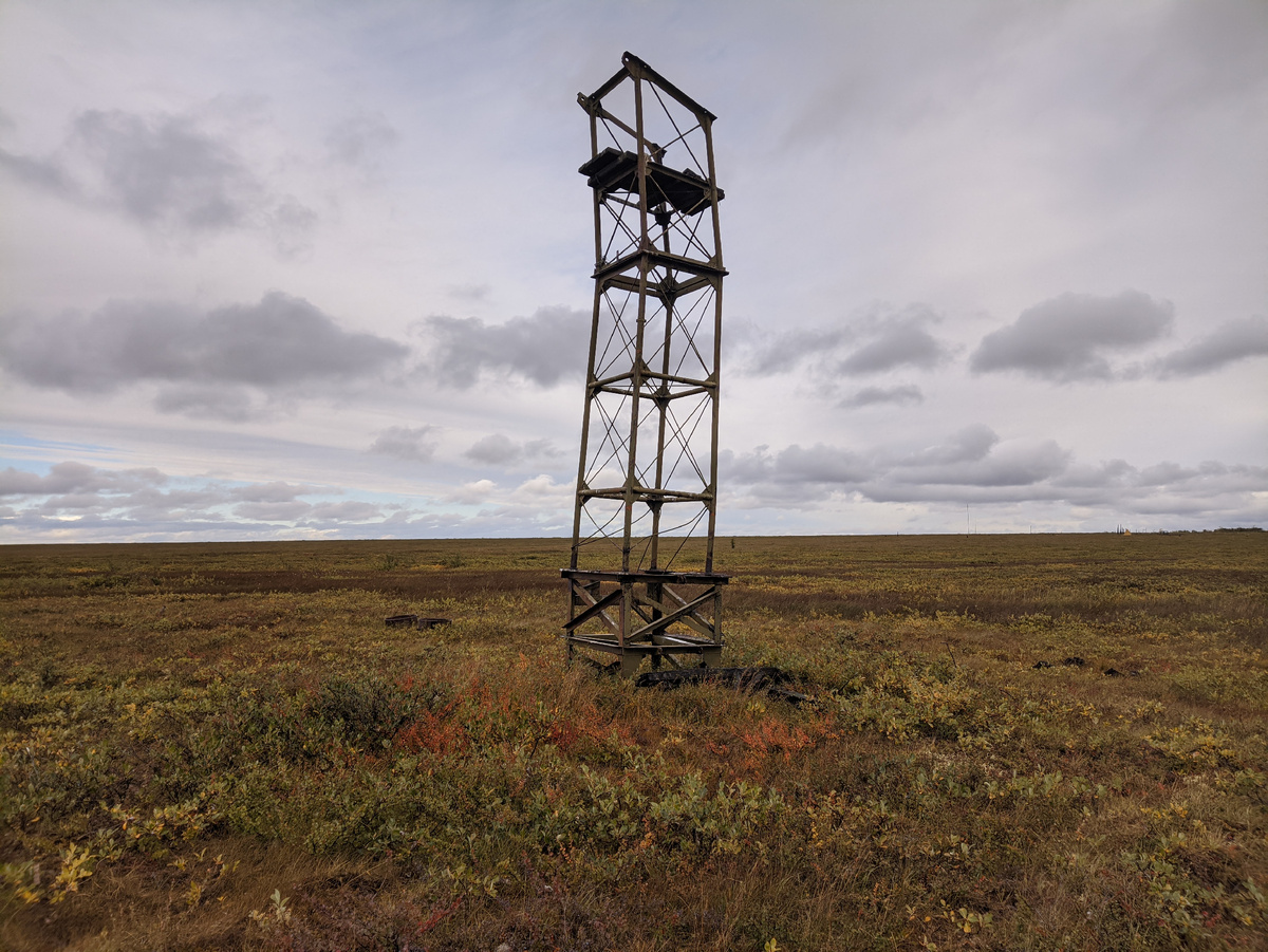 Единственный частично уцелевший тренажер