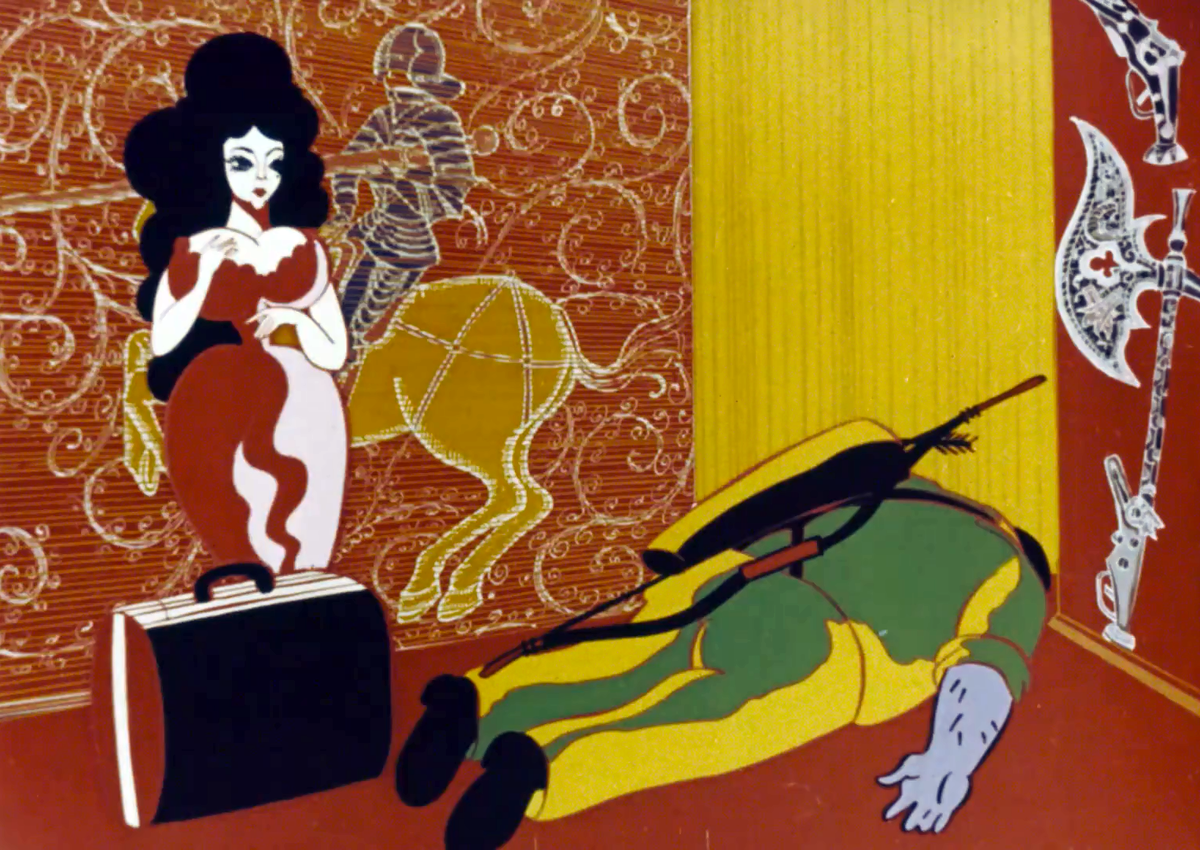 Кадр из мультфильма «Ограбление по…» (1978)