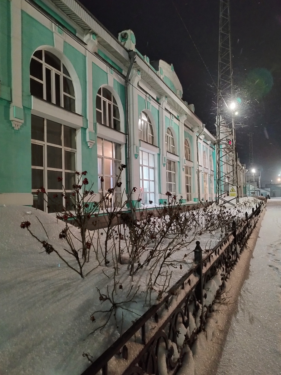 Станция Тайга. Фото из личного архива автора. 