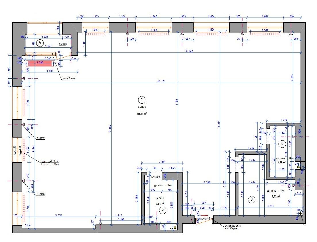 Квартира свободной планировки 135 кв.м.
