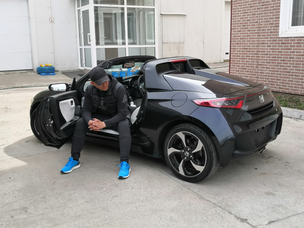 Японский кей кар - роадстер Honda S660 