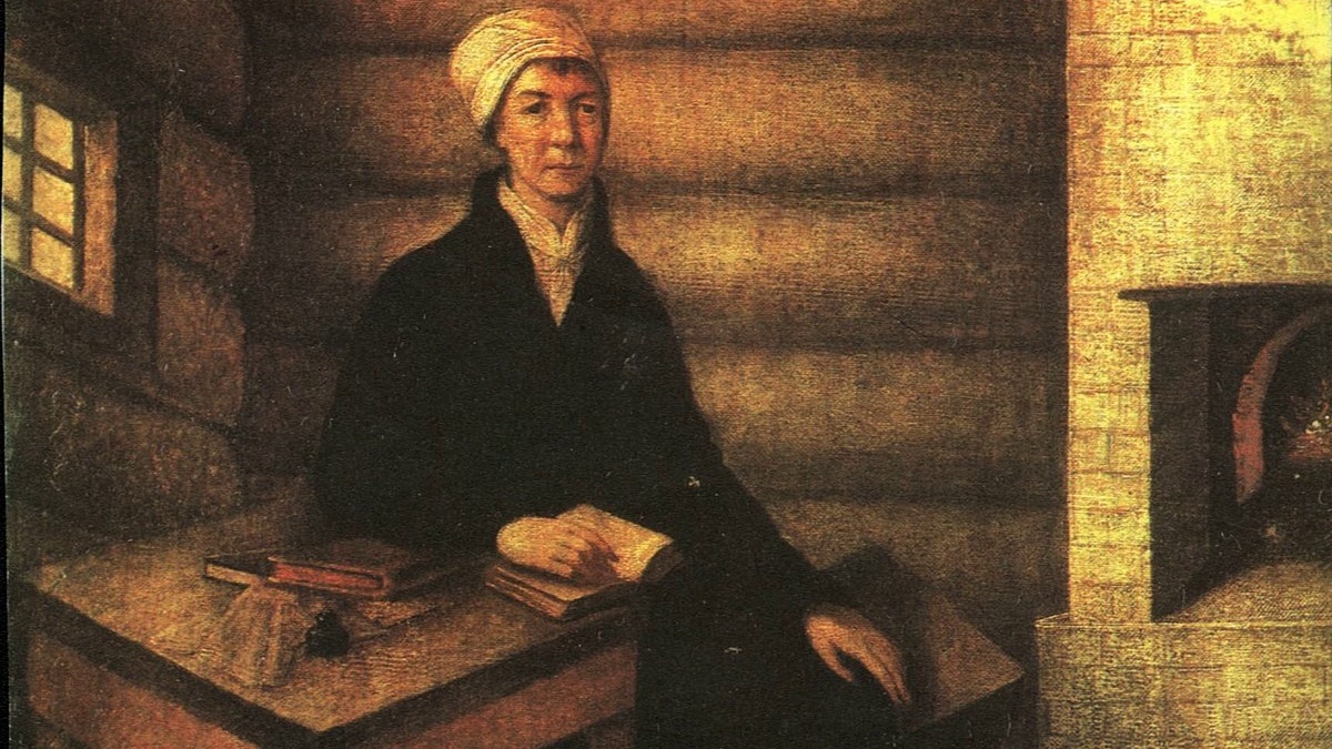 Княгиня Екатерина Дашкова в последние годы жизни. Портрет кисти Н. Тончи