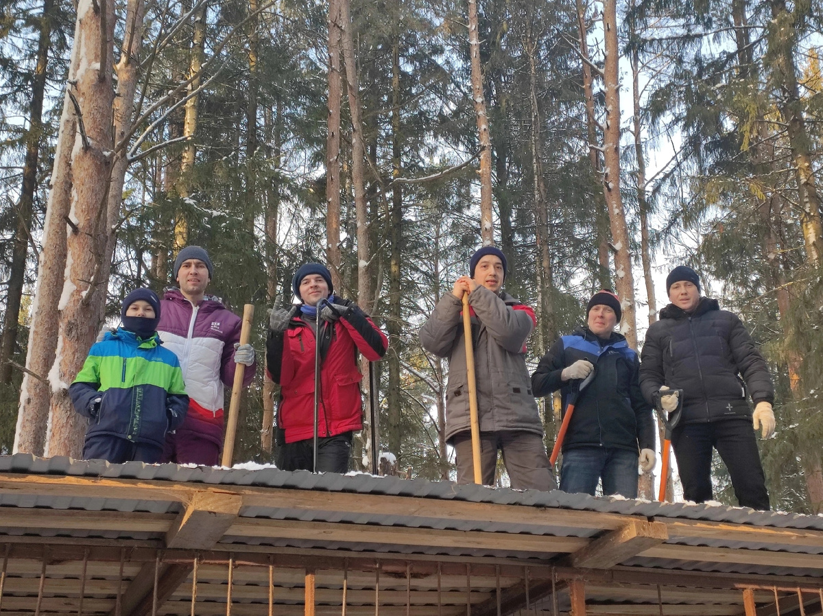 Волонтеры Сообщества активной молодежи ОМК