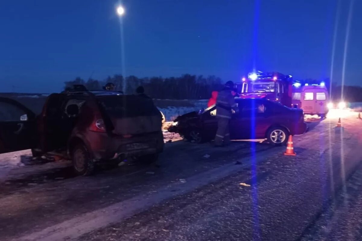    Два человека погибли в лобовом ДТП под Челябинском