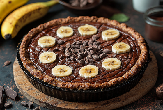    Простой и полезный пирог из трех ингредиентов