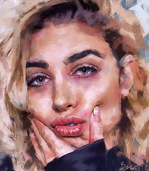 Цифровой художник Ивана Бесевич (Ivana Besevic)