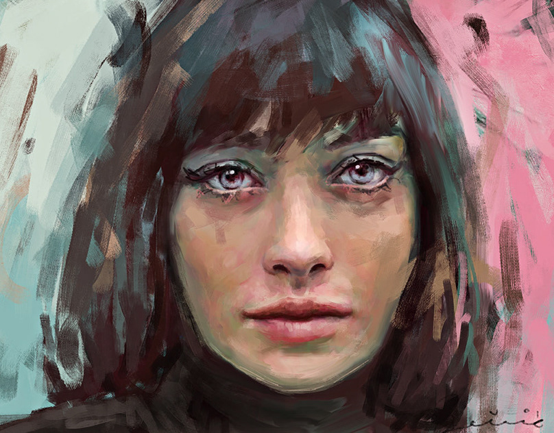 Цифровой художник Ивана Бесевич (Ivana Besevic)