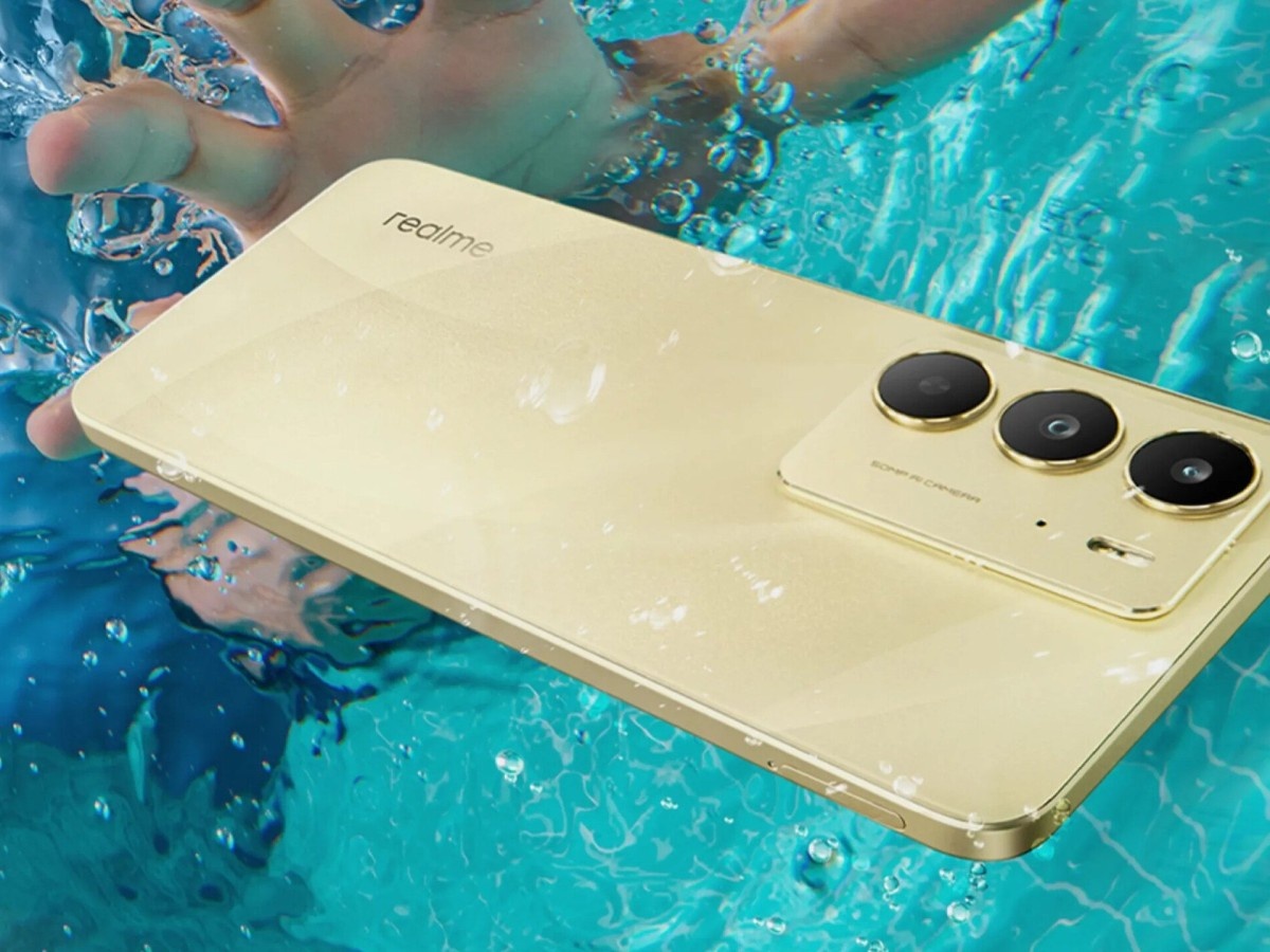    Инсайд: realme выпустит бюджетный смартфон с защитой IP69