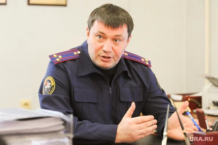 Начальник третьего следственного отдела Виктор Штирц озвучил подробности уголовного дела в челябинском минздраве. Фото: Вадим Ахметов © URA.RU