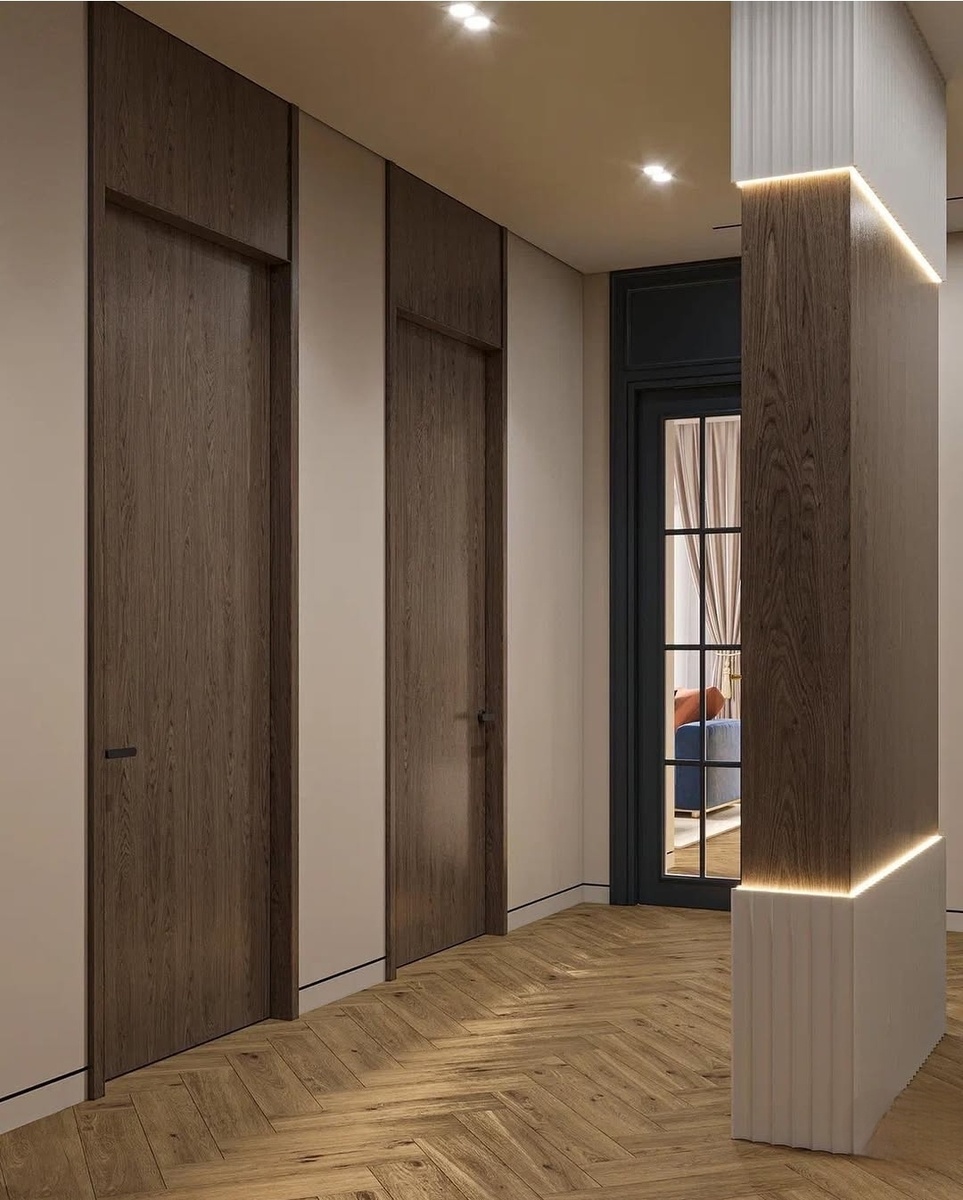 Затем они создают эскизы, учитывая размеры и пропорции, и на основе макетов предлагают свои работы заказчикам, двери из различных материалов с современным дизайном, уникальными линиями, современными вставками и потрясающим стеклом. 