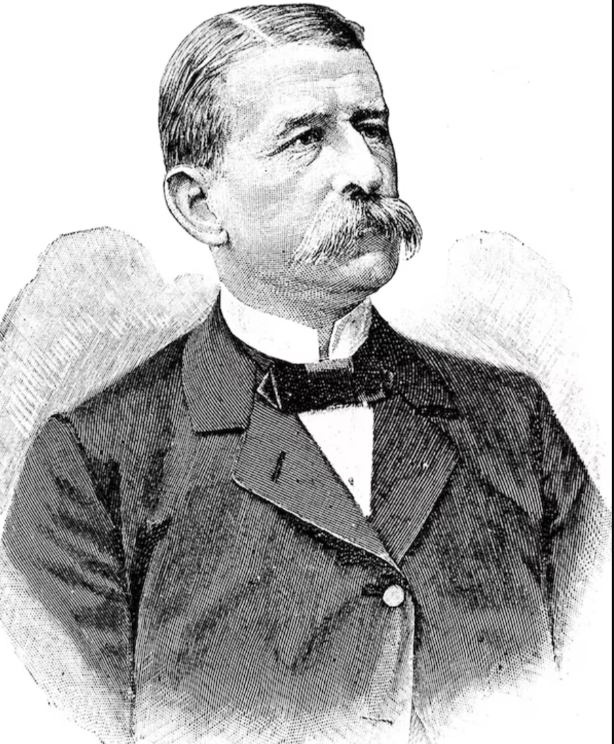 На рисунке 1897 года изображен портрет Саломона Августа Андре