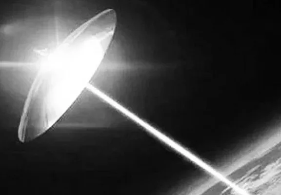 Так мог выглядеть "Sonnengewehr" - "Солнечная пушка".