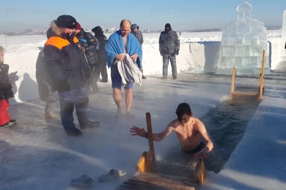    Список прорубей для Крещения в Приангарье скорректируют из-за теплой зимы