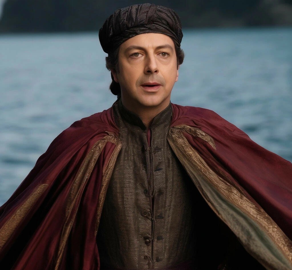 - Я достал вашу накидку! 