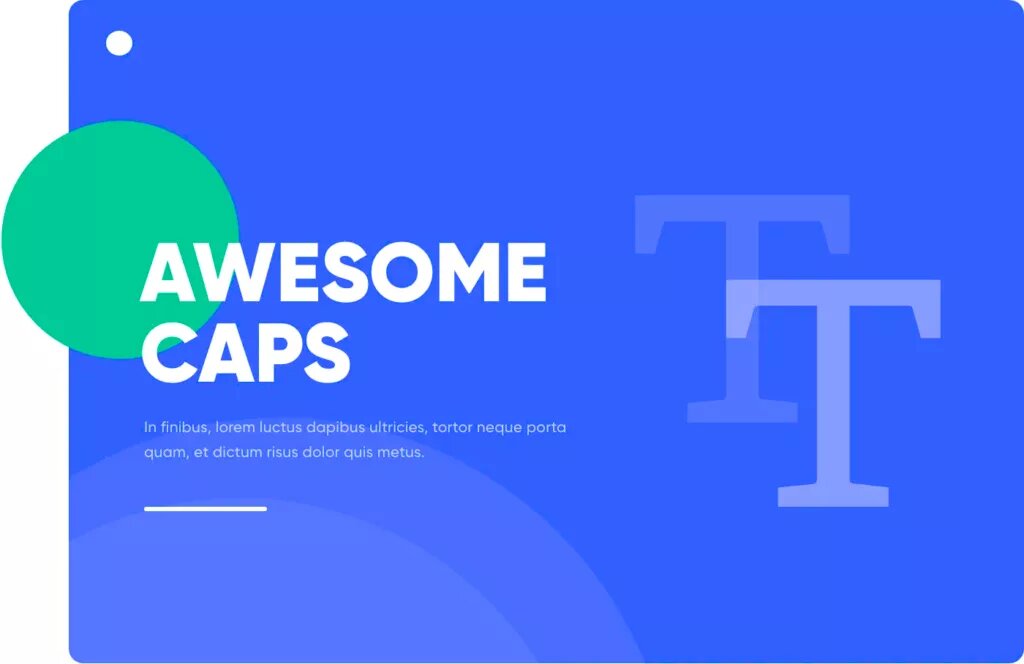    Выразительные заголовки на первом экране admin