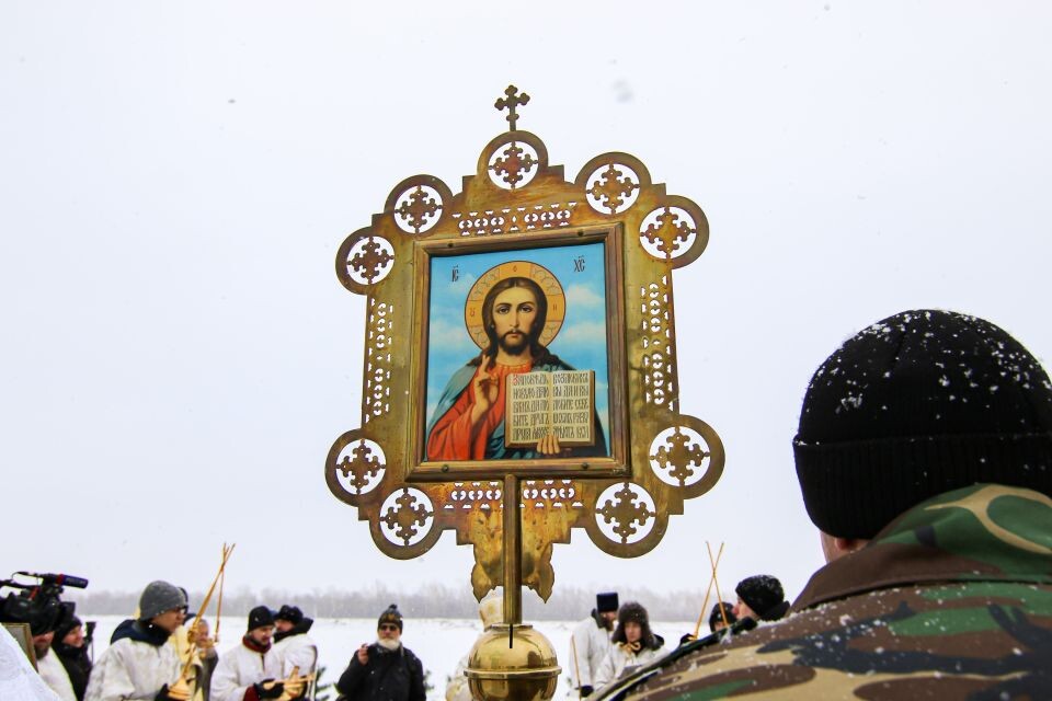    Крещение в Барнауле. Источник: Виталий Барабаш