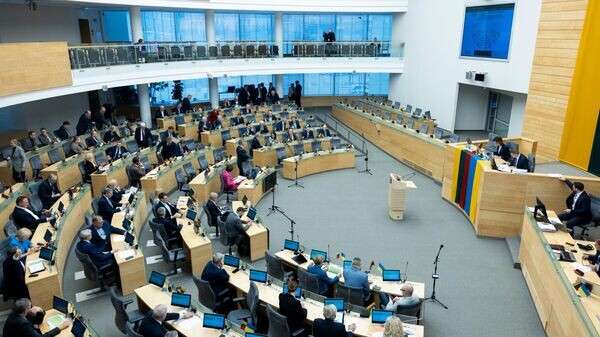    © Photo : Lietuvos Respublikos Seimas / Olga Posaškova