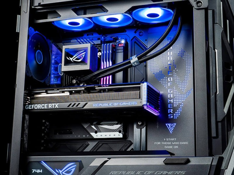    ASUS анонсировала невидимый разъём питания для видеокарт на 1000 Вт