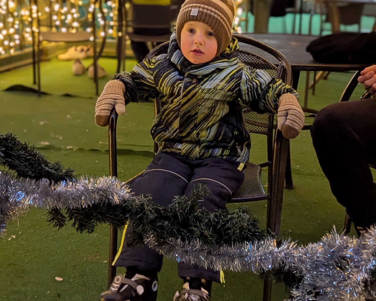 Коньки осваиваем (с) Личный архив