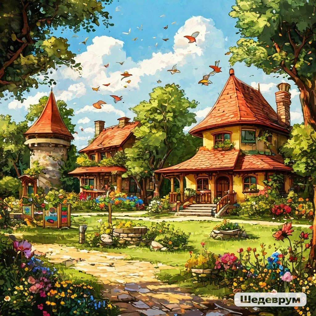 Иллюстрация в исполнении нейросети. 