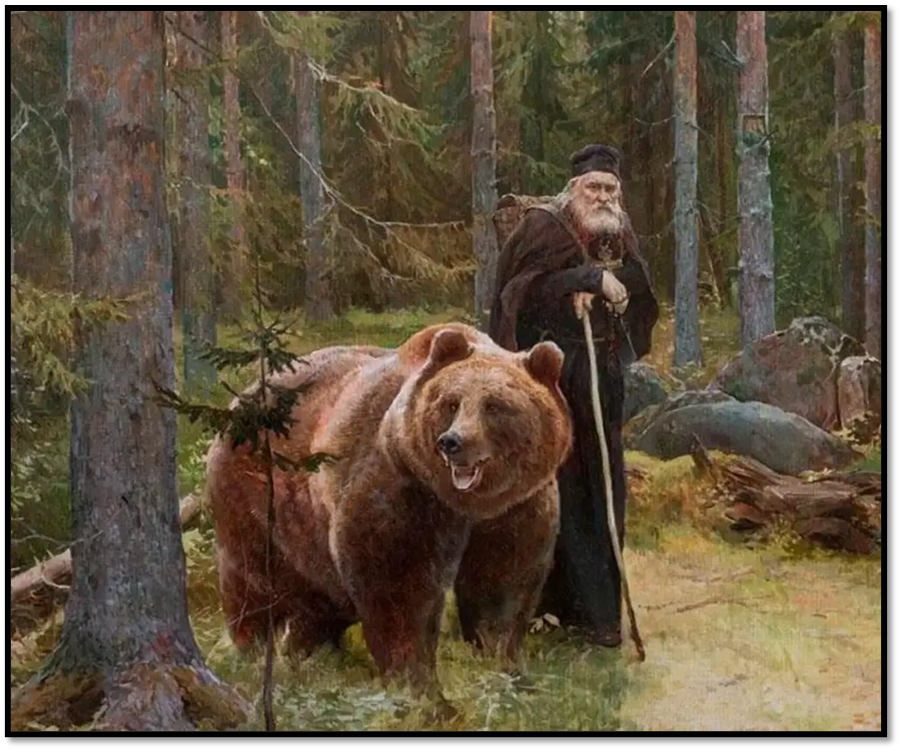 Павел Рыженко «Преподобный Серафим Саровский»