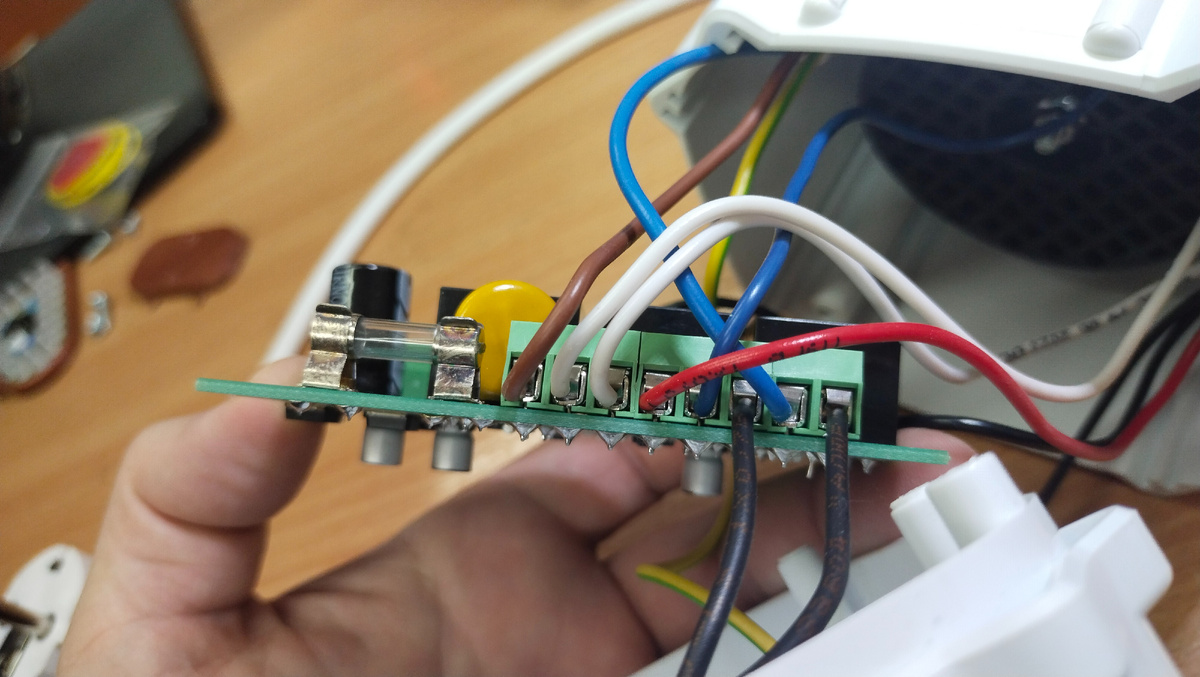 Подключение проводов