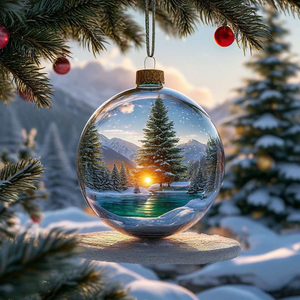 Стеклянный шар.