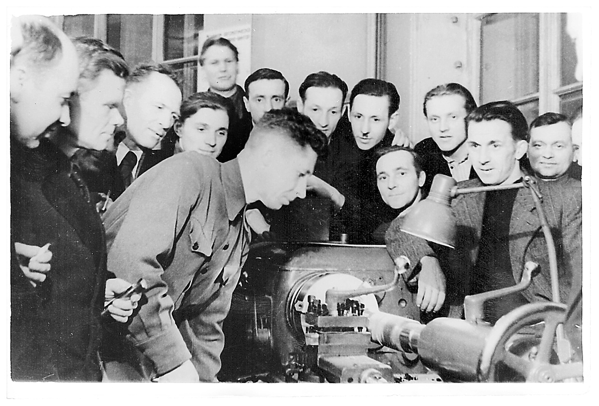 Мастер-класс на Станкостроительном заводе в Куйбышеве.