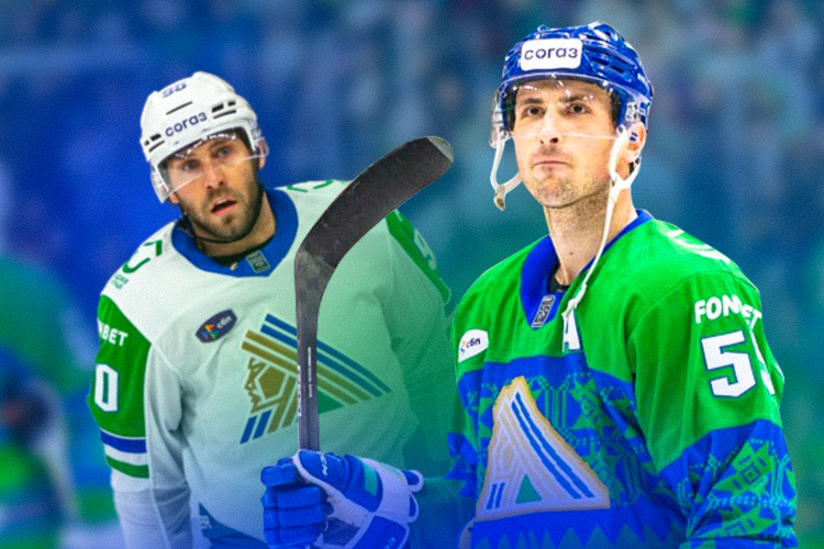    Джошуа Ливо и Александр Хмелевский / фото: hcsalavat.ru, коллаж: «БИЗНЕС Online»