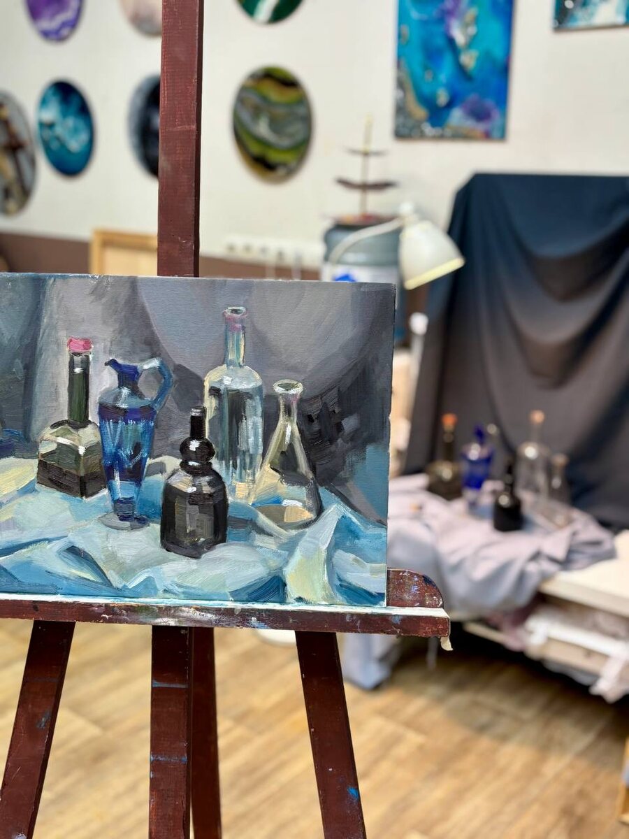 уроки живописи маслом в москве для начинающих