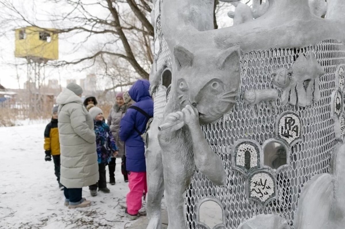    В Екатеринбурге появился новый арт-объект, символизирующий дух Химмаша