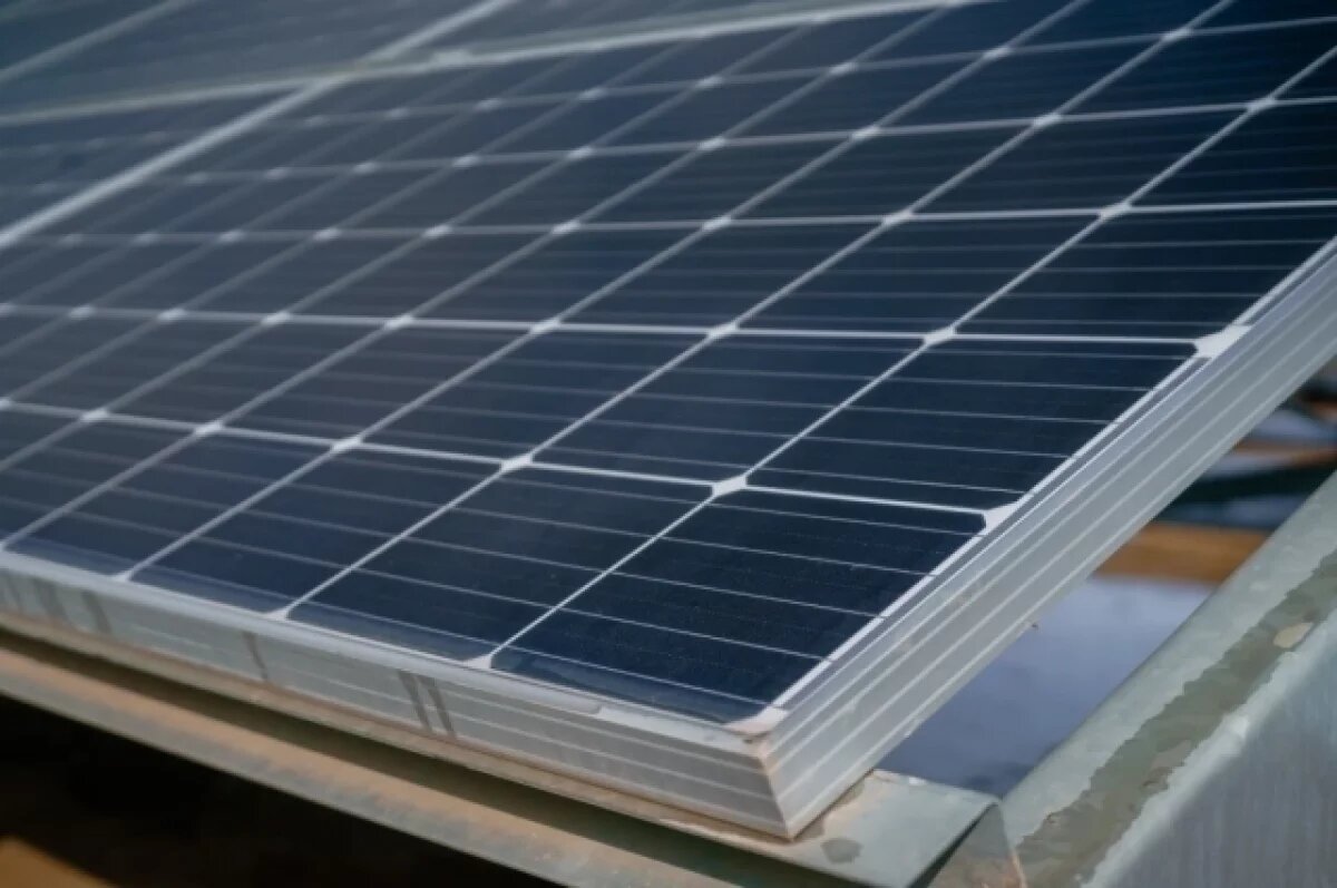    В Астраханской области заработала новая солнечная электростанция