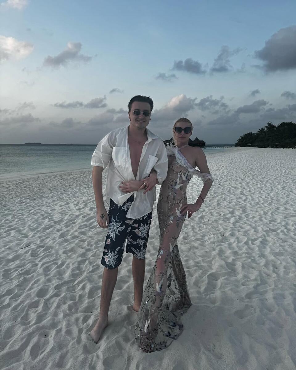 Анастасия Волочкова и Марчел Абабий. Фото: соцсети/@volochkova_art