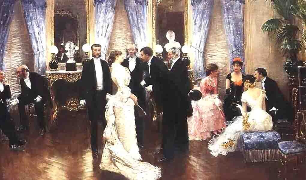 Светский салон 19-го века