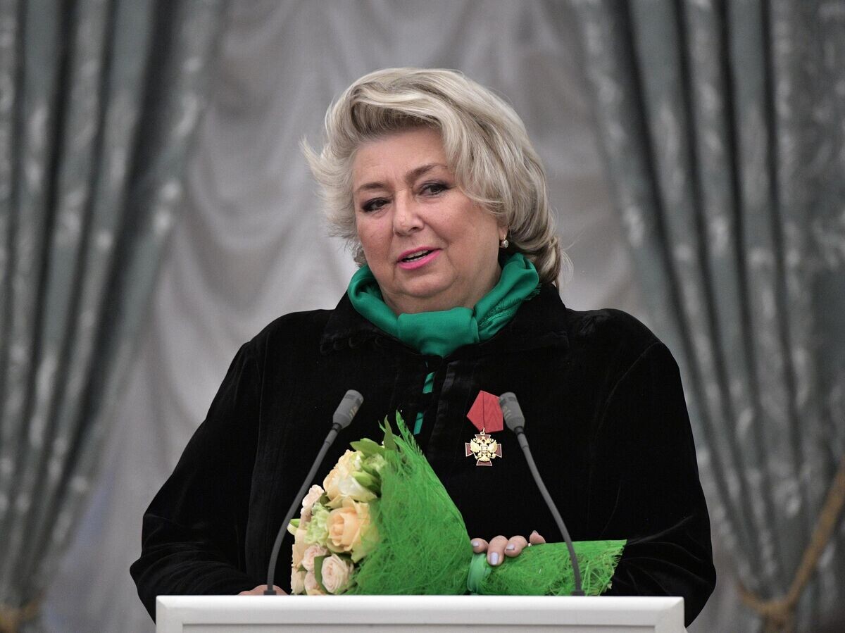    Татьяна Тарасова© РИА Новости / Алексей Никольский