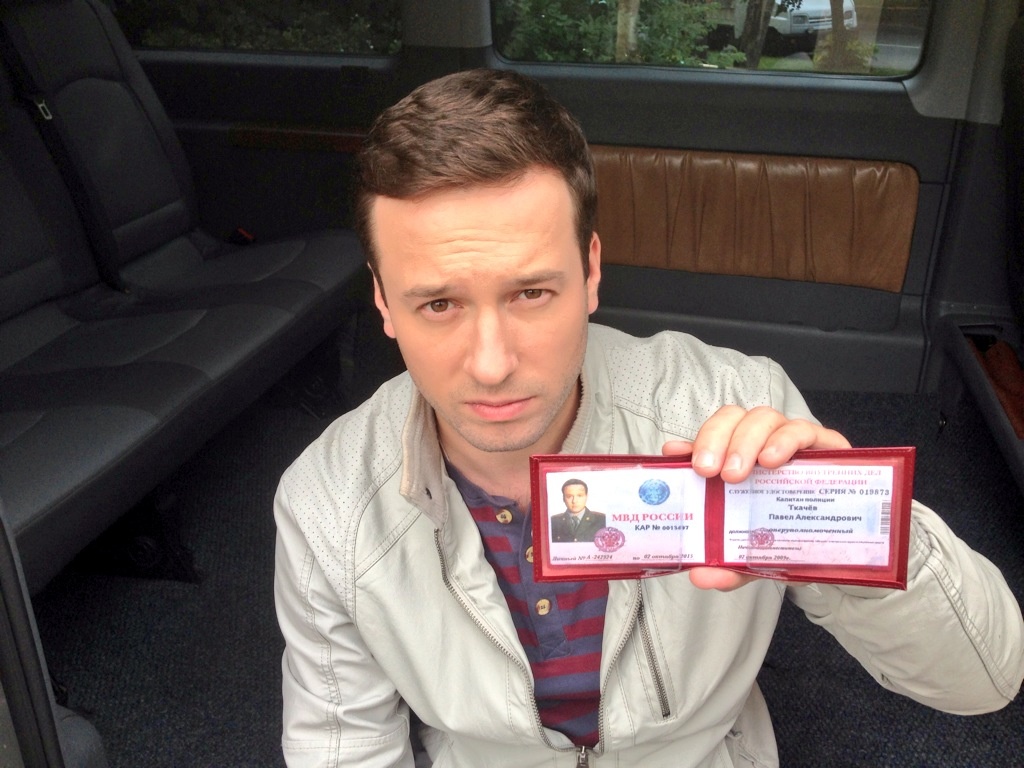 кадры со съемочной площадки сериала "Пятницкий"