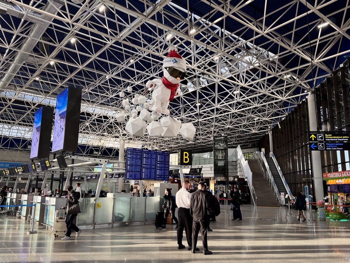 Фото: пресс-служба аэропорта Сочи  📷
